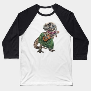 "Ukusaurus" - T-Rex Inventions Baseball T-Shirt